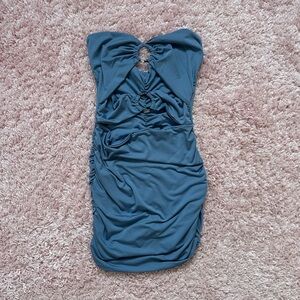 Scrunchy Cutout Dress